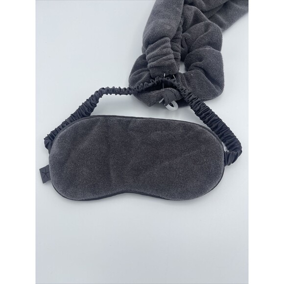 Barefoot Dreams CozyTerry Rest Set In Carbon Missing Bag New W/O Tags - Picture 3 of 9